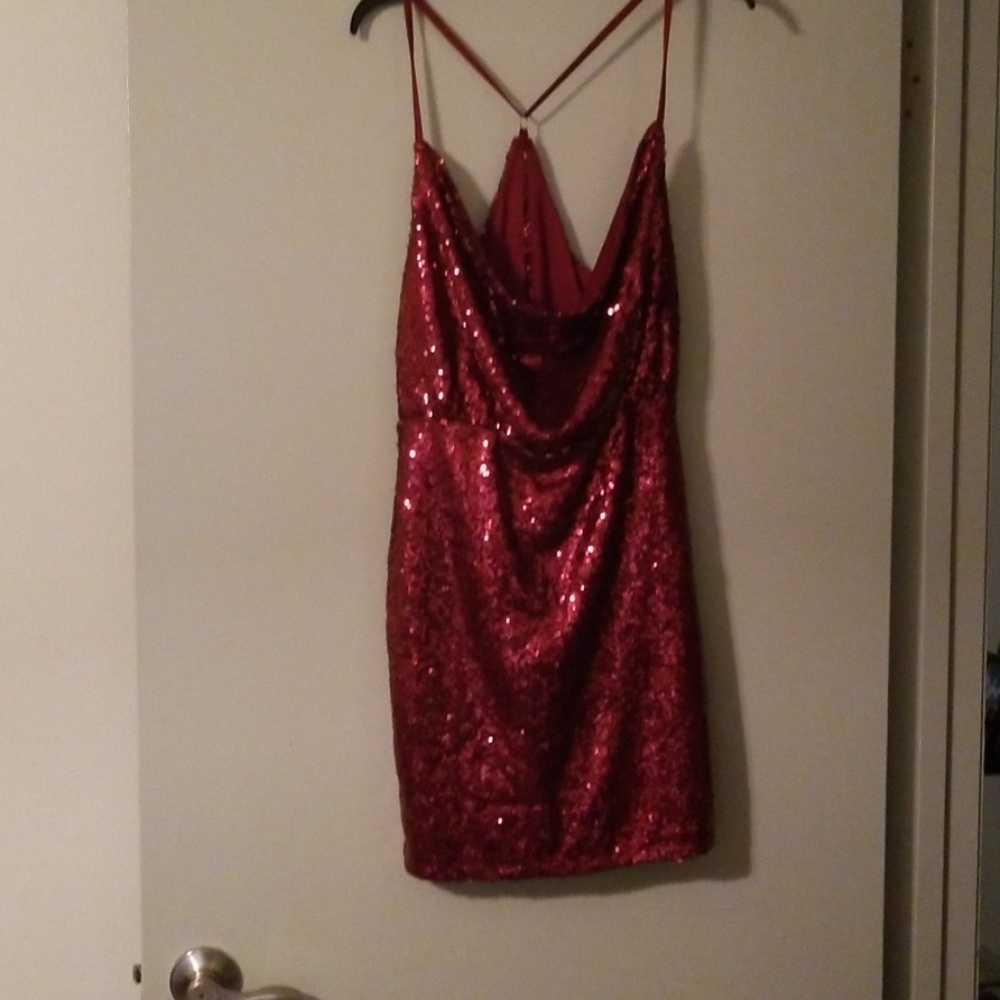 Nasty Gal Sequins dress